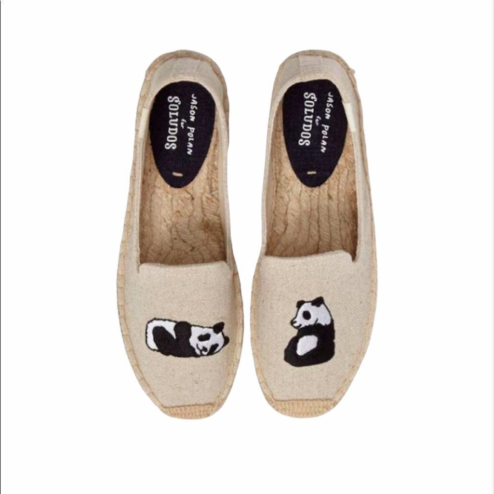 Soludos Women's Panda Espadrilles - Cream